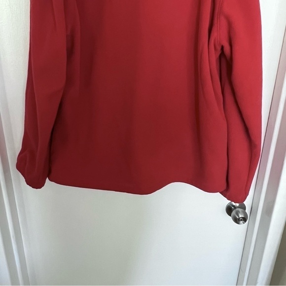 IZOD Perform X Red Fleece Zip Up Sweater Jacket XL - Picture 7 of 12